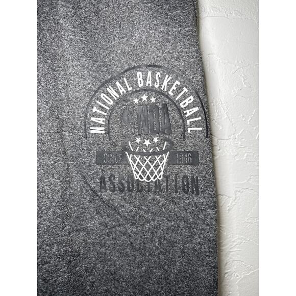 NBA basketball jogger sweatpants mens medium lounge comfort athleisure workout - Picture 2 of 11